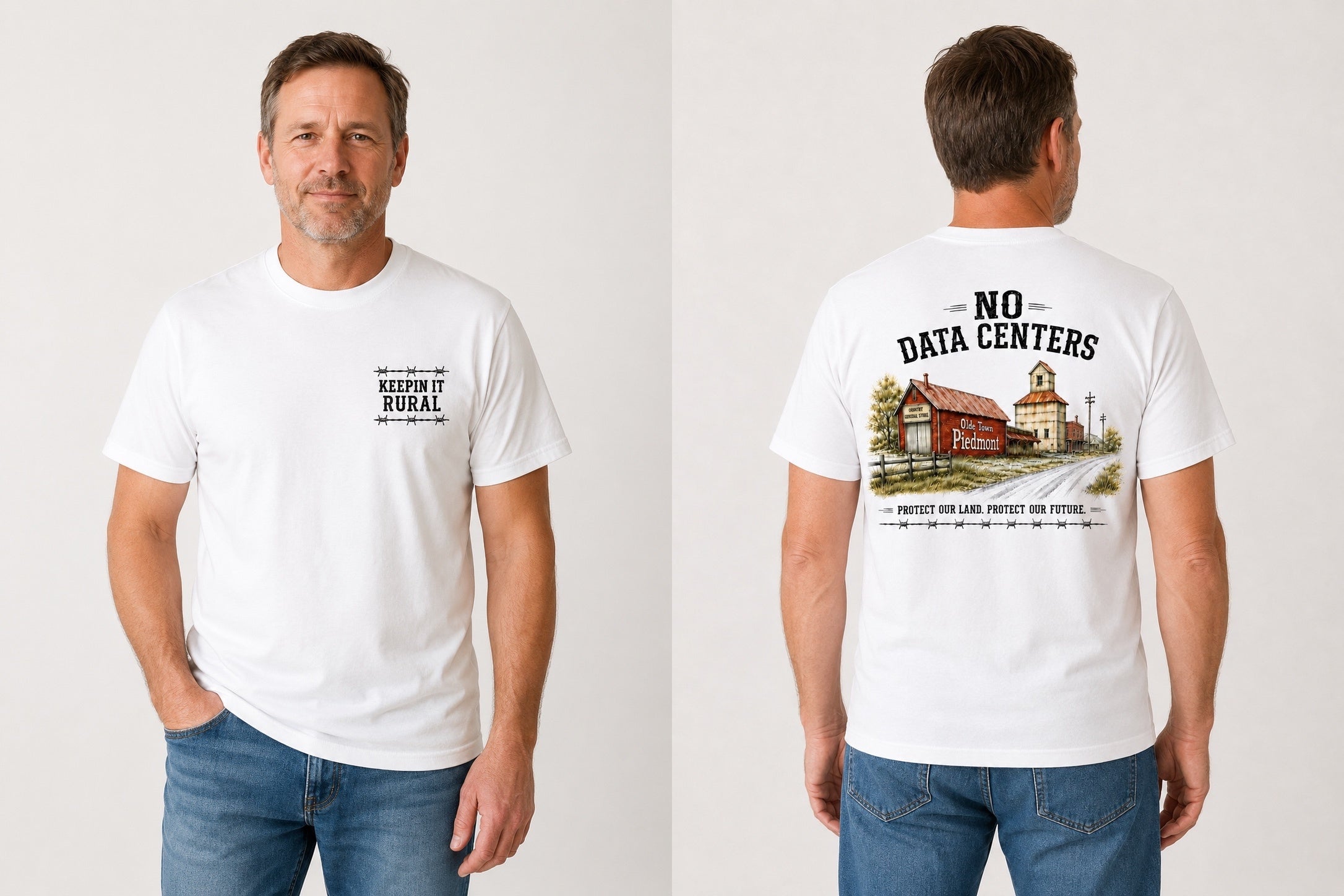 Keepin It Rural Tee - Full Color