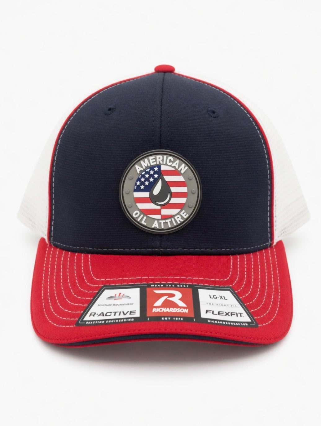 American Oil Attire FlexFit Patch Hat