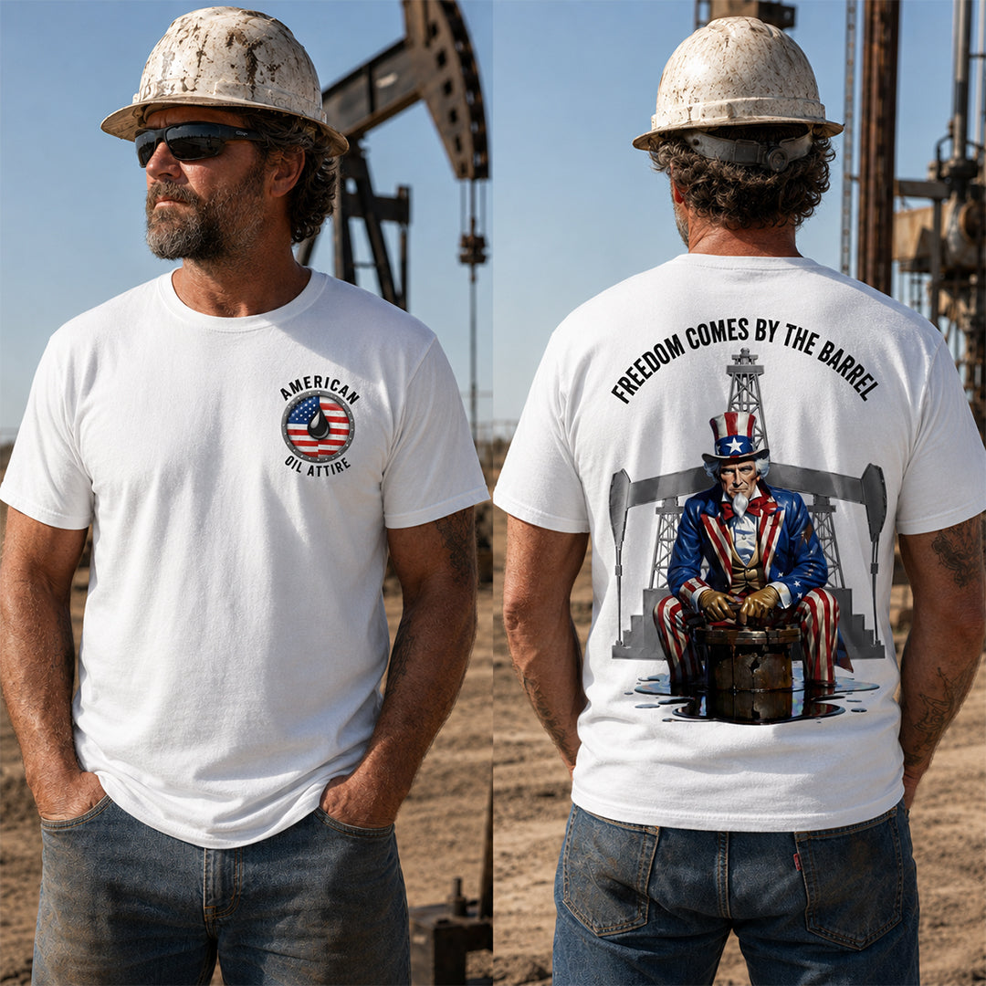 Freedom Comes by the Barrel T-Shirt