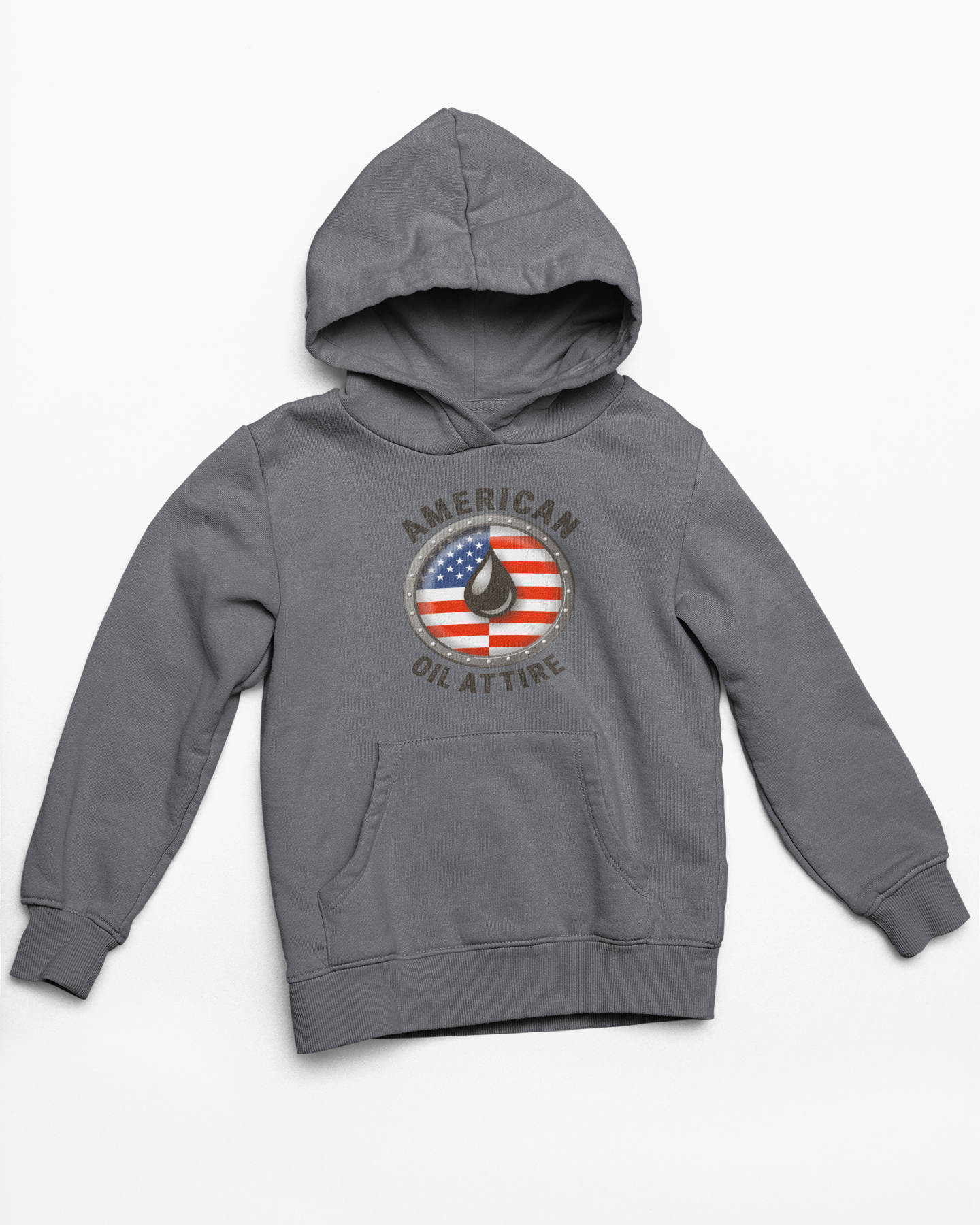 American Oil Attire Logo Hoodie
