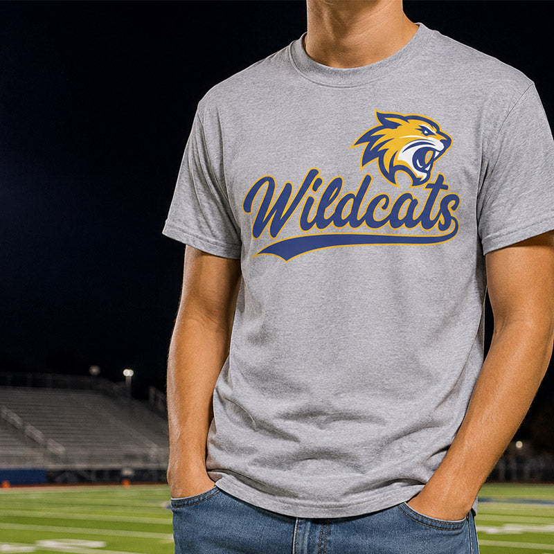 Piedmont Wildcats Script Football Shirt