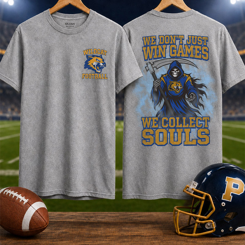 Piedmont Wildcats “We Collect Souls” Football Shirt