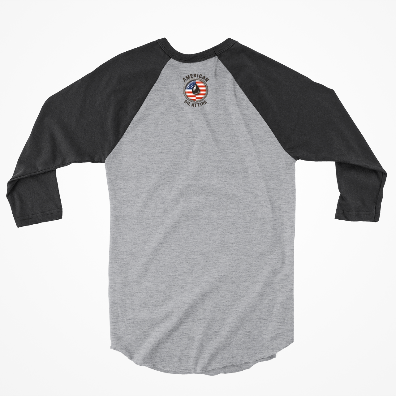 Red, White & Crude Baseball Tee