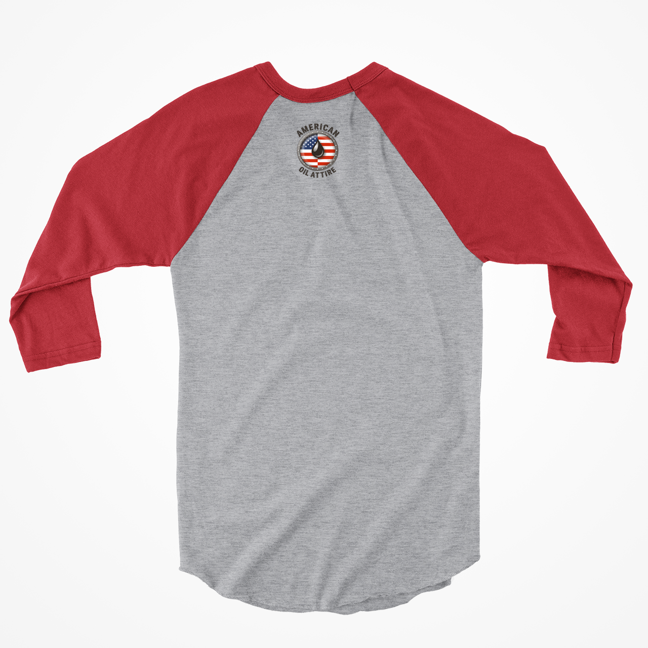 Red, White & Crude Baseball Tee