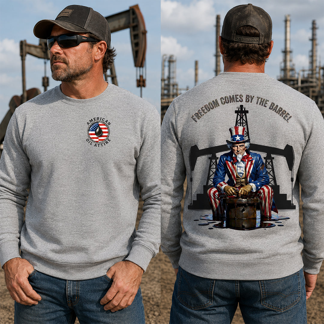 Freedom Comes By the Barrel Sweatshirt