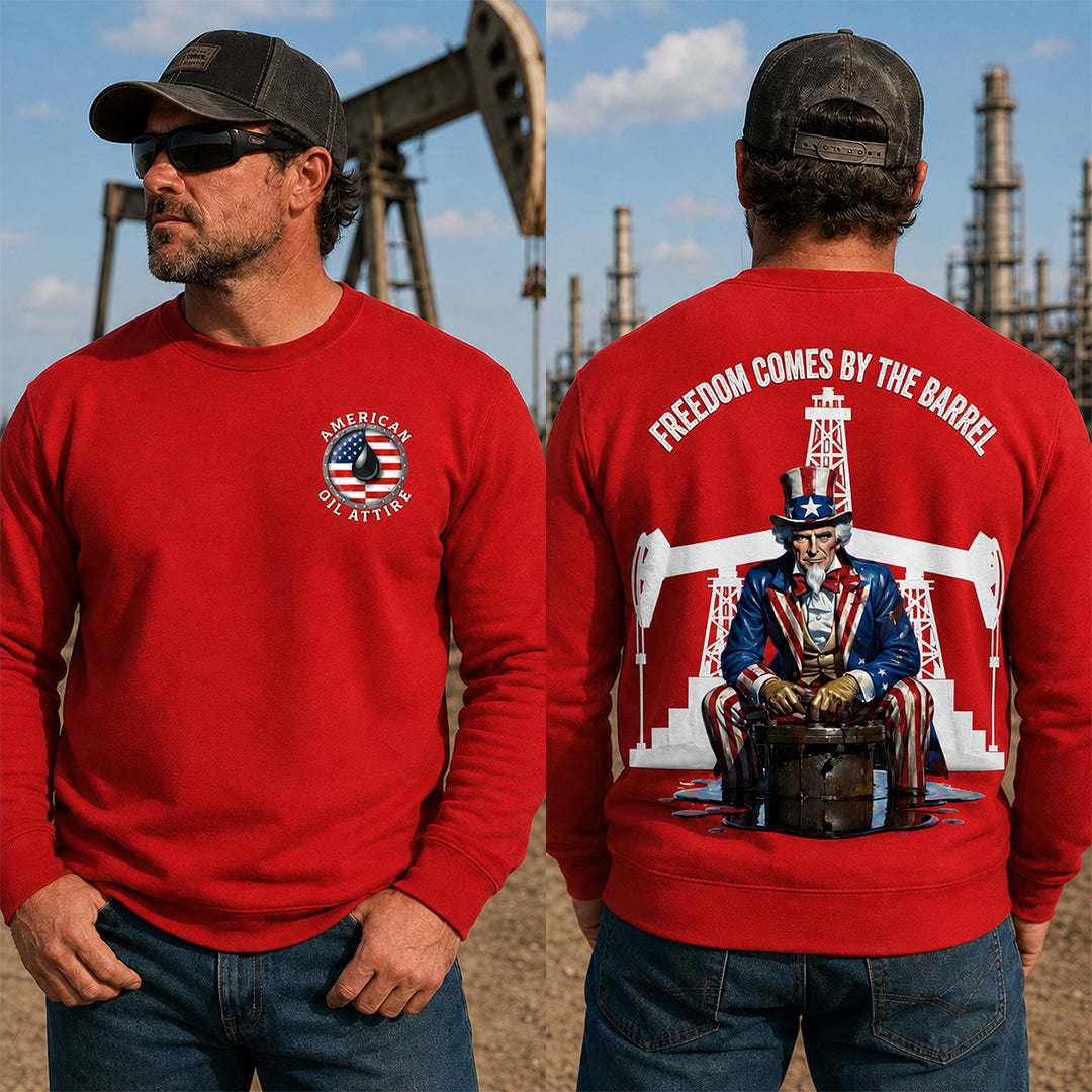 Freedom Comes By the Barrel Sweatshirt